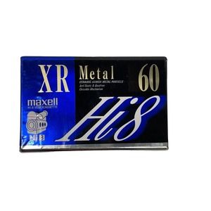 MAXELL (Japan) XR Metal 60 HI 8 Video Cassette Tape (1)